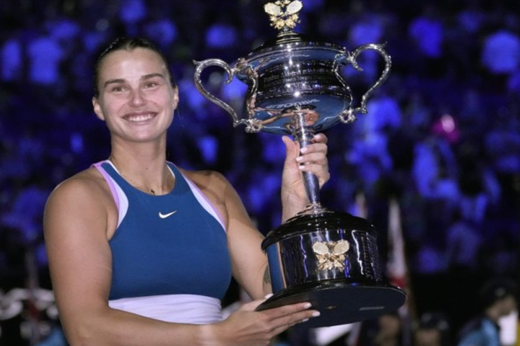 Aryna Sabalenka คว้าแชมป์ Grand Slam รายการแรกในรายการ Australian Open